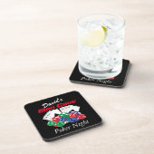 Poker Night at Man Cave Untersetzer (Rechte Seite)