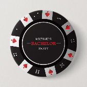 Poker Night Bachelor Parco Civico-Ciani Button (Vorderseite)