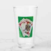 Poker Night Glasses Glas (Vorderseite)