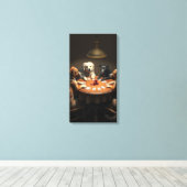 Poker Night Leinwanddruck (Insitu (Holzboden))