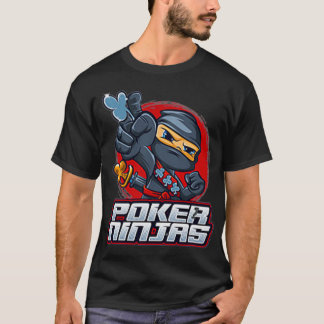 Poker Ninjas Patched Up Representation Premium T-Shirt