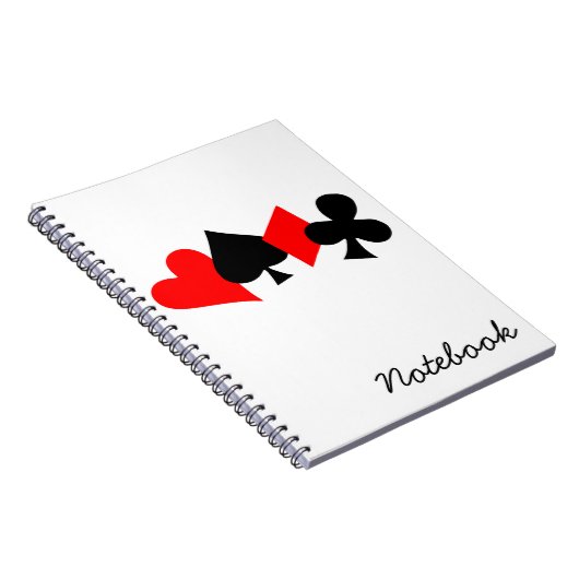 Poker-Notebook Notizblock (Rechte Seite)