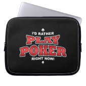 Poker Notebook-Schlupftasche Laptopschutzhülle (Vorderseite)