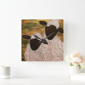 POKER-OBERFLÄCHE, QUADRATISCHE WANDUHR (Zuhause)