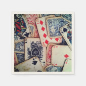"Poker" Papier Napkins Serviette (Vorderseite)