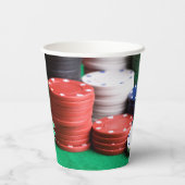 Poker Pappbecher (Rückseite)