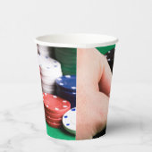 Poker Pappbecher (Rechts)
