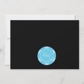 Poker Party Einladung (Rückseite)