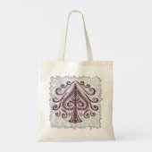 Poker Pik Tragetasche (Rückseite)