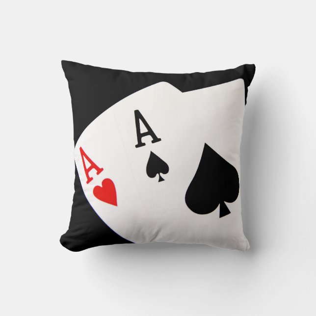 Poker Pillow Kissen (Vorderseite)