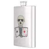 Poker Player Aces Flachmann (Links)