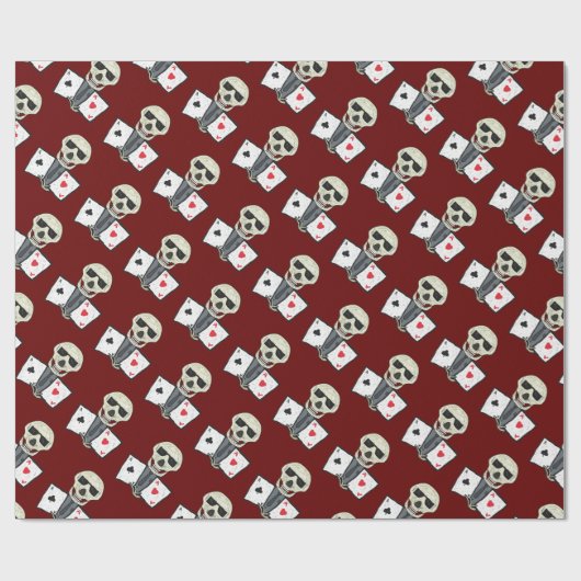 Poker Player Aces Geschenkpapier (Flach)
