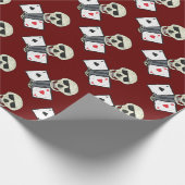 Poker Player Aces Geschenkpapier (Ecke)