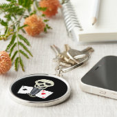 Poker Player Aces Schlüsselanhänger (Seite)