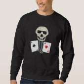 Poker Player Aces Sweatshirt (Vorderseite)