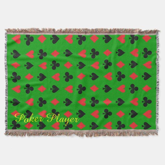 Poker Player Card Anzug Decke (Vorderseite)