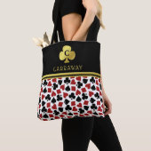 Poker Player Gambler Casino Card Suits Custom Name Tasche (Von Nahem)