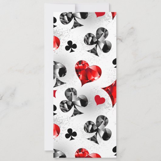 Poker Player Gambler Kartenspielen Anzug Las Vegas (Vorderseite)