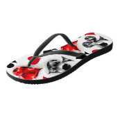 Poker Player Gambler Kartenspielen Anzug Las Vegas Badesandalen (Schrägansicht)