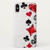 Poker Player Gambler Kartenspielen Anzug Las Vegas Case-Mate iPhone Hülle (Rückseite)