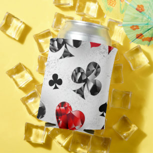 Poker Player Gambler Kartenspielen Anzug Las Vegas Dosenkühler