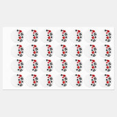 Poker Player Gambler Kartenspielen Anzug Las Vegas Etiketten (Blatt)