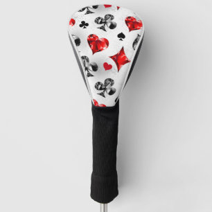 Poker Player Gambler Kartenspielen Anzug Las Vegas Golf Headcover
