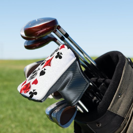 Poker Player Gambler Kartenspielen Anzug Las Vegas Golf Headcover (In Situ)