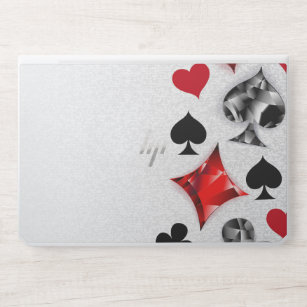 Poker Player Gambler Kartenspielen Anzug Las Vegas HP Laptop-Aufkleber