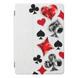Poker Player Gambler Kartenspielen Anzug Las Vegas iPad Pro Cover