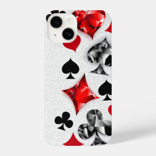Poker Player Gambler Kartenspielen Anzug Las Vegas iPhone 14 Hülle
