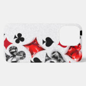 Poker Player Gambler Kartenspielen Anzug Las Vegas iPhone Hülle (Rückseite (Horizontal))