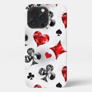 Poker Player Gambler Kartenspielen Anzug Las Vegas iPhone 13 Pro Hülle