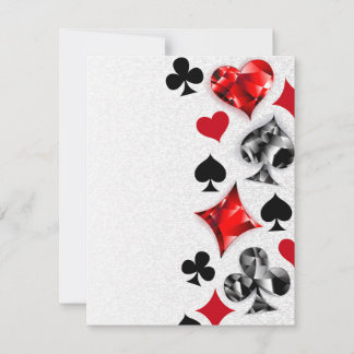 Poker Player Gambler Kartenspielen Anzug Las Vegas Karte