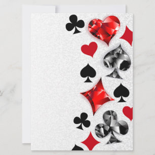 Poker Player Gambler Kartenspielen Anzug Las Vegas Karte
