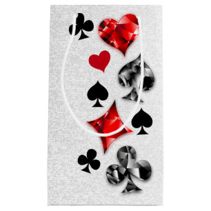 Poker Player Gambler Kartenspielen Anzug Las Vegas Kleine Geschenktüte