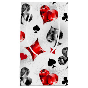 Poker Player Gambler Kartenspielen Anzug Las Vegas Kleine Geschenktüte