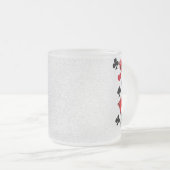 Poker Player Gambler Kartenspielen Anzug Las Vegas Mattglastasse (VorderseiteRechts)