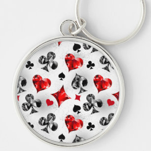 Poker Player Gambler Kartenspielen Anzug Las Vegas Schlüsselanhänger