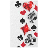 Poker Player Gambler Kartenspielen Anzug Las Vegas Tischdecke (Vorderseite)