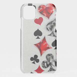 Poker Player Gambler Kartenspielen Anzug Las Vegas iPhone 11 Hülle
