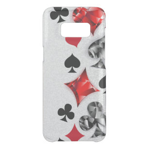Poker Player Gambler Kartenspielen Anzug Las Vegas Get Uncommon Samsung Galaxy S8 Hülle