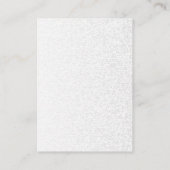 Poker Player Gambler Kartenspielen Anzug Las Vegas Visitenkarte (Rückseite)