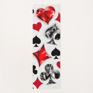 Poker Player Gambler Kartenspielen Anzug Las Vegas Yogamatte
