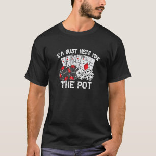 Poker Player Gamino Karten setzen Texas Hold Em T-Shirt