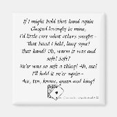 "Poker Player" Magnet (Vorne)