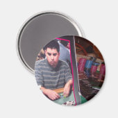 Poker-Player-Magnet Magnet (Vorderseite/Rückseite)