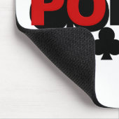 Poker Player-Mousepad Mousepad (Ecke)