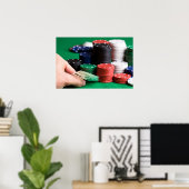 Poker Player-Poster Poster (Heimbüro)