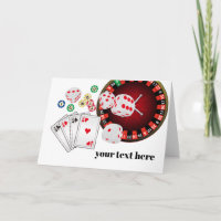 Poker Playing Card, Casino, danke Karte